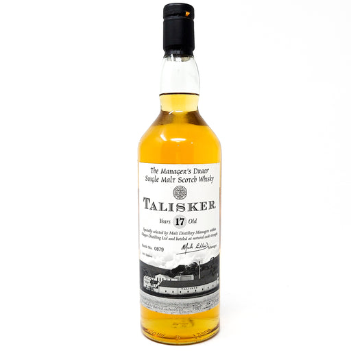Talisker 17 Year Old The Manager's Dram Single Malt Scotch Whisky, 70cl, 55.2% ABV (7025584046143)