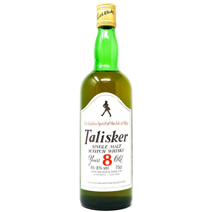 Talisker 8 Year Old Scotch Whisky, 75cl, 45.8% ABV - Old and Rare Whisky (6545982619711)