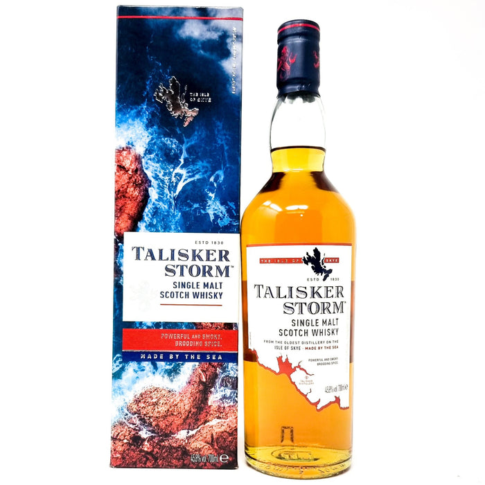 Talisker Storm Single Malt Scotch Whisky, 70cl, 45.8% ABV - Old and Rare Whisky (6828040847423)