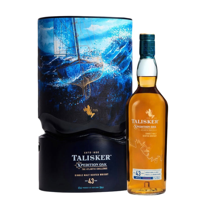 Talisker Xpedetion Oak 43 Years Old Scotch Whisky, 70CL , 49.7% ABV - Old and Rare Whisky (6927130001471)