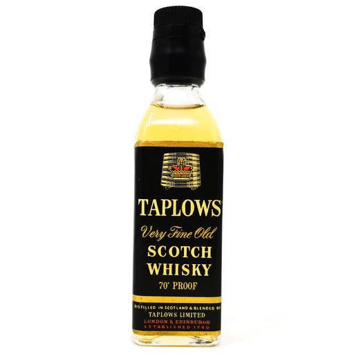 Taplows Very Fine Old Scotch Whisky, Miniature, 5cl, 70 Proof - Old and Rare Whisky (6850110029887)