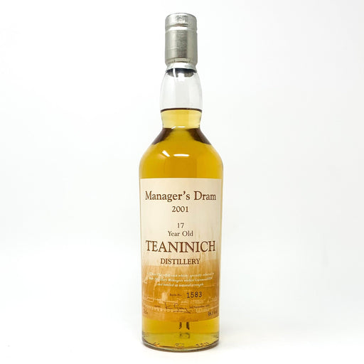 Teaninich 17 Year Old The Manager's Dram Scotch Whisky, 70cl, 58.3% ABV - Old and Rare Whisky (4362195435583)