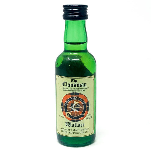 The Clansman (Wallace) Scotch Whisky, Miniature, 5cl, 43% ABV - Old and Rare Whisky (4825386319935)