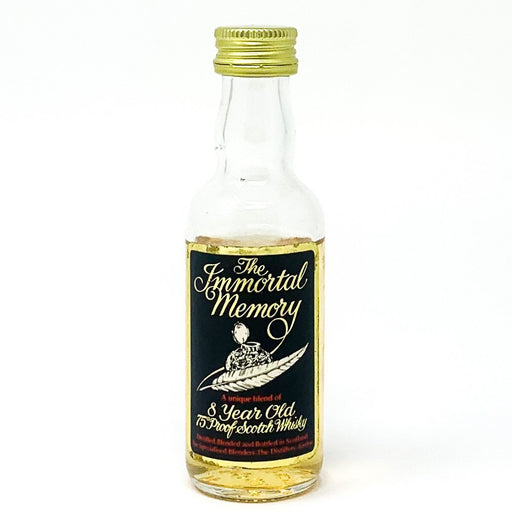 The Immortal Memory 8 Year Old Scotch Whisky, Miniature, 5cl, 43% ABV - Old and Rare Whisky (4817060462655)