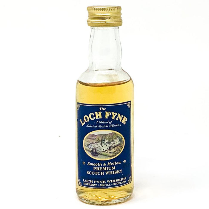The Loch Fyne Premium Scotch Whisky, Minature, 40% ABV - Old and Rare Whisky (4809263841343)