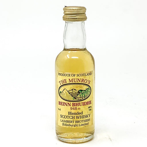 The Munro's 'Beinn Bhuidhe' Scotch Whisky, Miniature, 5cl, 40% ABV - Old and Rare Whisky (4957468557375)