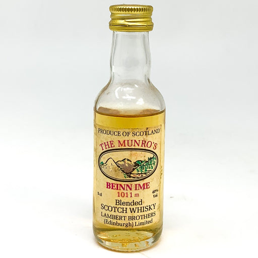 The Munro's 'Beinn Ime' Scotch Whisky, Miniature, 5cl, 40% ABV - Old and Rare Whisky (6647156801599)