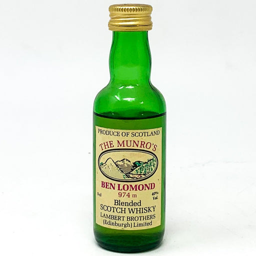 The Munro's 'Ben Lomond' Scotch Whisky, Miniature, 5cl, 40% ABV - Old and Rare Whisky (6642459148351)