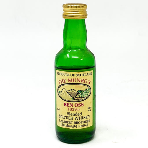 The Munro's 'Ben Oss' Scotch Whisky, Miniature, 5cl, 40% ABV - Old and Rare Whisky (6642459803711)