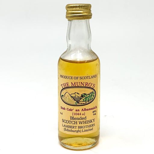 The Munro's 'Stob Coir' an Albannaich' Scotch Whisky, Miniature, 5cl, 40% ABV - Old and Rare Whisky (6644640448575)