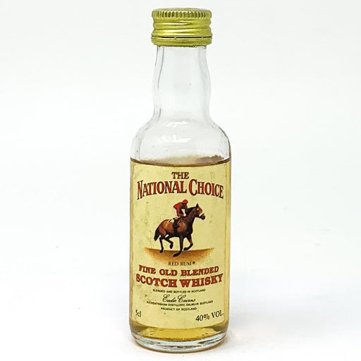 The National Choice Fine Old Blended Scotch Whisky, Miniature, 5cl, 40% ABV - Old and Rare Whisky (4810406690879)