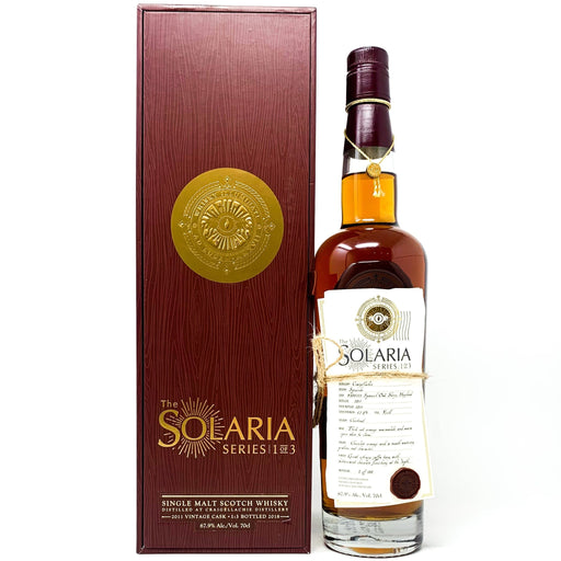 The Solaria Series 'Craigellachie' Scotch Whisky, 70cl, 67.9% ABV - Old and Rare Whisky (4843360190527)