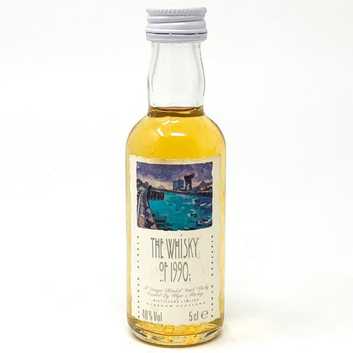 The Whisky of 1990 Scotch Whisky, Miniature, 5cl, 40% ABV - Old and Rare Whisky (4938801315903)