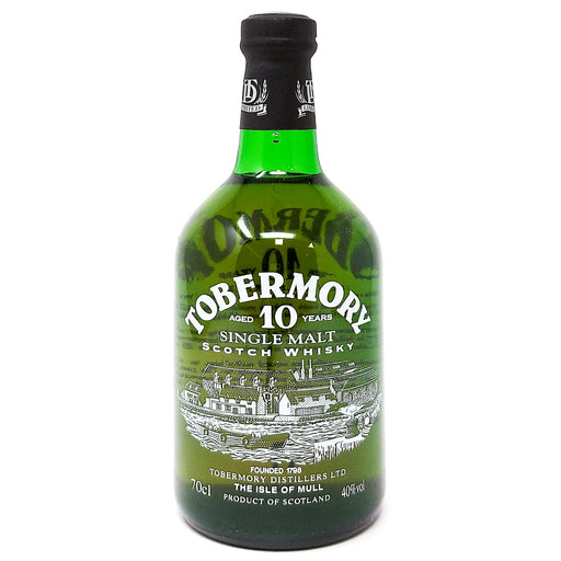 Tobermory 10 Year Old Single Malt Scotch Whisky, 70cl, 40% ABV - Old and Rare Whisky (580780130334)