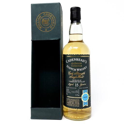 Tobermory 1996 15 Year Old Cadenhead's Single Malt Scotch Whisky, 70cl, 53.7% ABV (7017209135167)