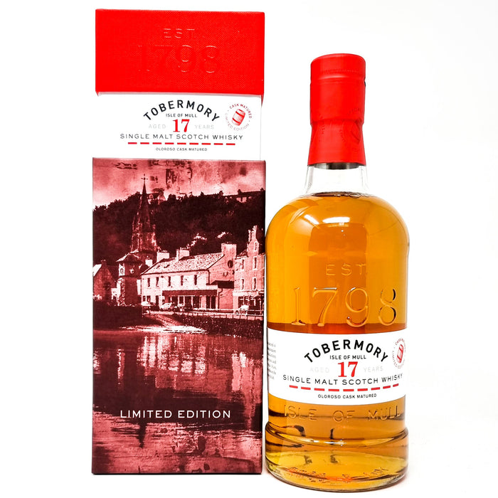 Tobermory 17 Year Old 2004 Oloroso Limited Edition Single Malt Scotch Whisky 70cl, 56.2% ABV - Old and Rare Whisky (6854752567359)