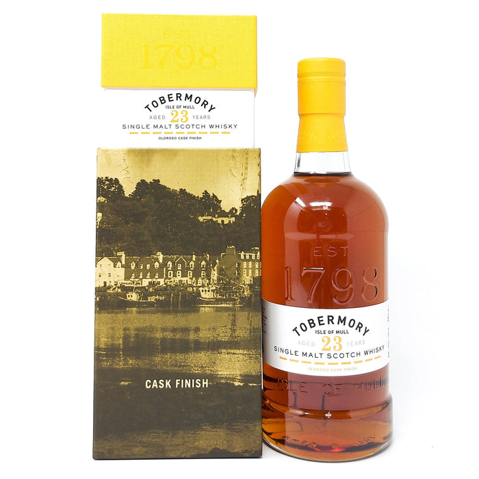 Tobermory 23 Year Old Oloroso Cask Finish Single Malt Scotch Whisky, 70cl, 46.3% ABV - Old and Rare Whisky (6978874441791)