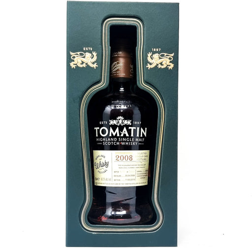 Tomatin 2008 Highland Whisky Festival 2019 Single Malt Whisky 70cl, 60.2% ABV - Old and Rare Whisky (6790006702143)