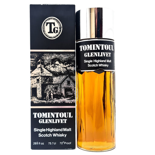 Tomintoul Glenlivet Perfume Bottle Scotch Whisky, 75.7cl, 70 Proof - Old and Rare Whisky (1423941402687)