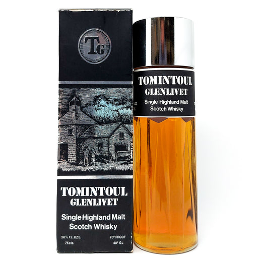 Tomintoul Glenlivet Perfume Bottle Single Malt Scotch Whisky, 26 2/3 fl.ozs (75cl), 70° Proof (6992162127935)
