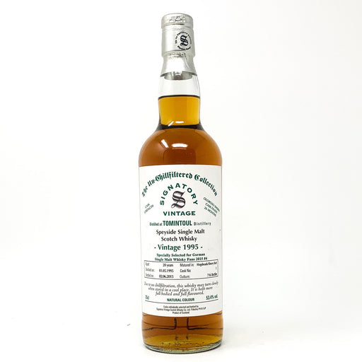 Tomintoul Signatory Vintage 1995 Scotch Whisky, 70cl, 53.4% ABV - Old and Rare Whisky (6535677476927)