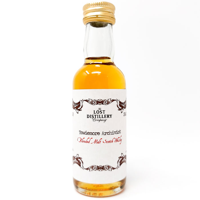 Towiemore Archivist The Lost Distillery Company Blended Malt Scotch Whisky, Miniature, 5cl, 46% ABV