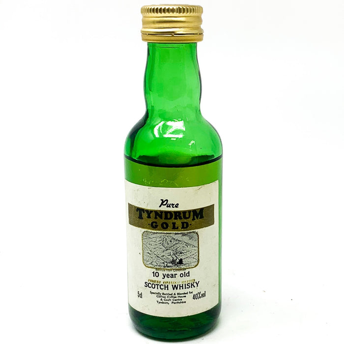 Tyndrum 10 Year Old Gold Scotch Whisky, Miniature, 5cl, 40% ABV - Old and Rare Whisky (6666184065087)