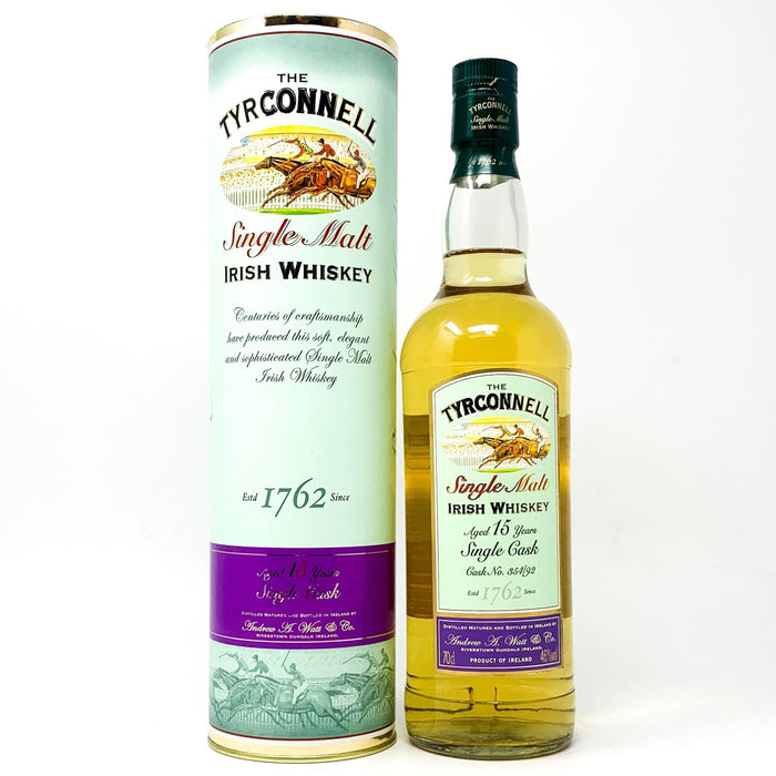 Tyrconnell 15 Year Old Single Malt Irish Whiskey, 70cl, 46% ABV - Old and Rare Whisky (6629642076223)