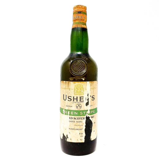 Usher's Green Stripe Blended Scotch Whisky, 70° Proof, No Capacity Stated - Old and Rare Whisky (6942912741439)
