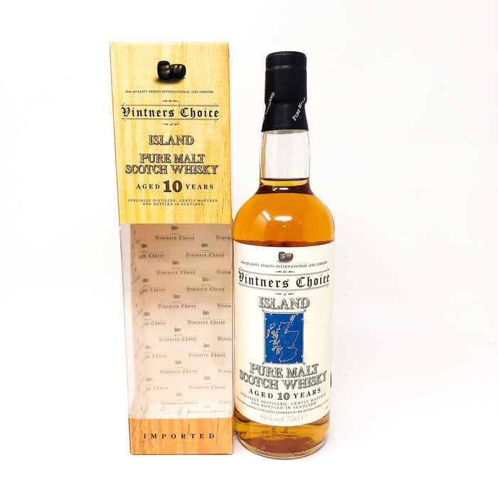 Vintners Choice Island 10 Year Old Pure Malt Scotch Whisky, 70cl, 40% ABV - Old and Rare Whisky (6935982473279)