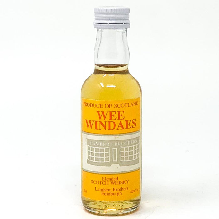 Wee Windaes Blended Scotch Whisky, Miniature, 5cl, 40% ABV - Old and Rare Whisky (4816738484287)