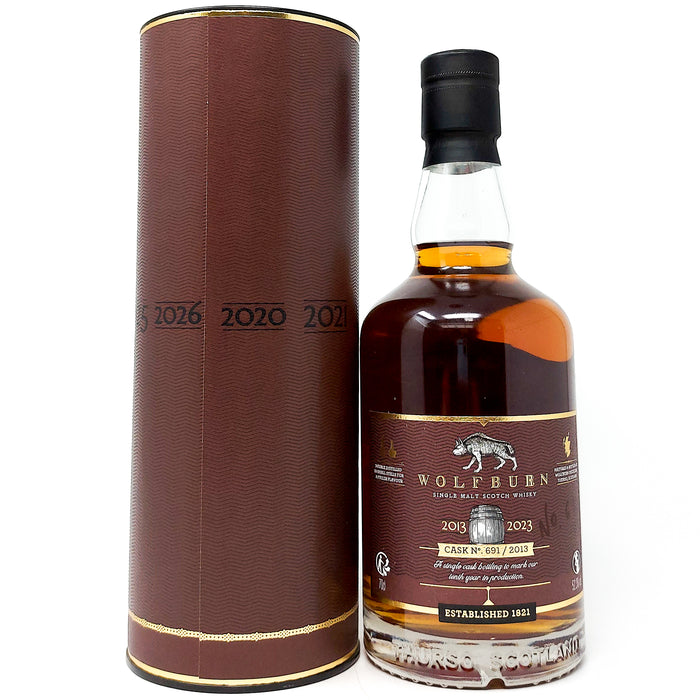 Wolfburn 9 Year Old 2023 Anniversary Series Single Malt Scotch Whisky, 70cl, 52.3% ABV