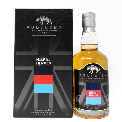 Wolfburn Help for Heroes 2019 Single Malt Scotch Whisky, 70cl, 46% ABV - Old and Rare Whisky (6987094982719)